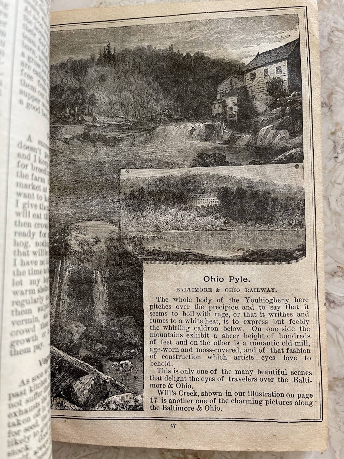 1891 American Farmers Almanac, Antique Farming Ads Barlow, Stoddard