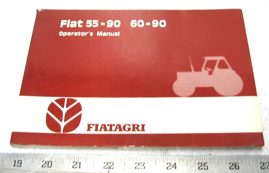 VINTAGE 1983 FIAT AGRI TRACTOR 55-90 60-90 OPERATORS MANUAL