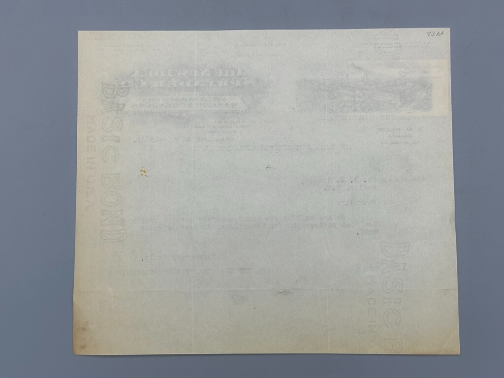 1923 NEW IDEA Manure SPREADER Mini PHOTOGRAPH Farm Advertising Letter