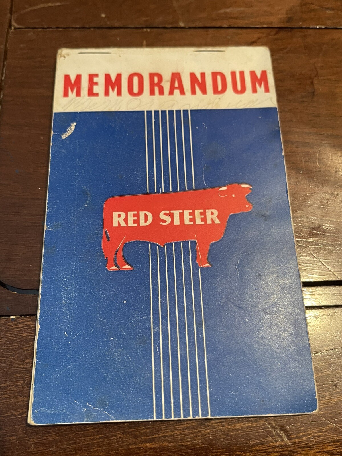 Vintage 1938-1940 Swift&rsquo;s Red Steer Brand Fertilizers Advertising Memo Book