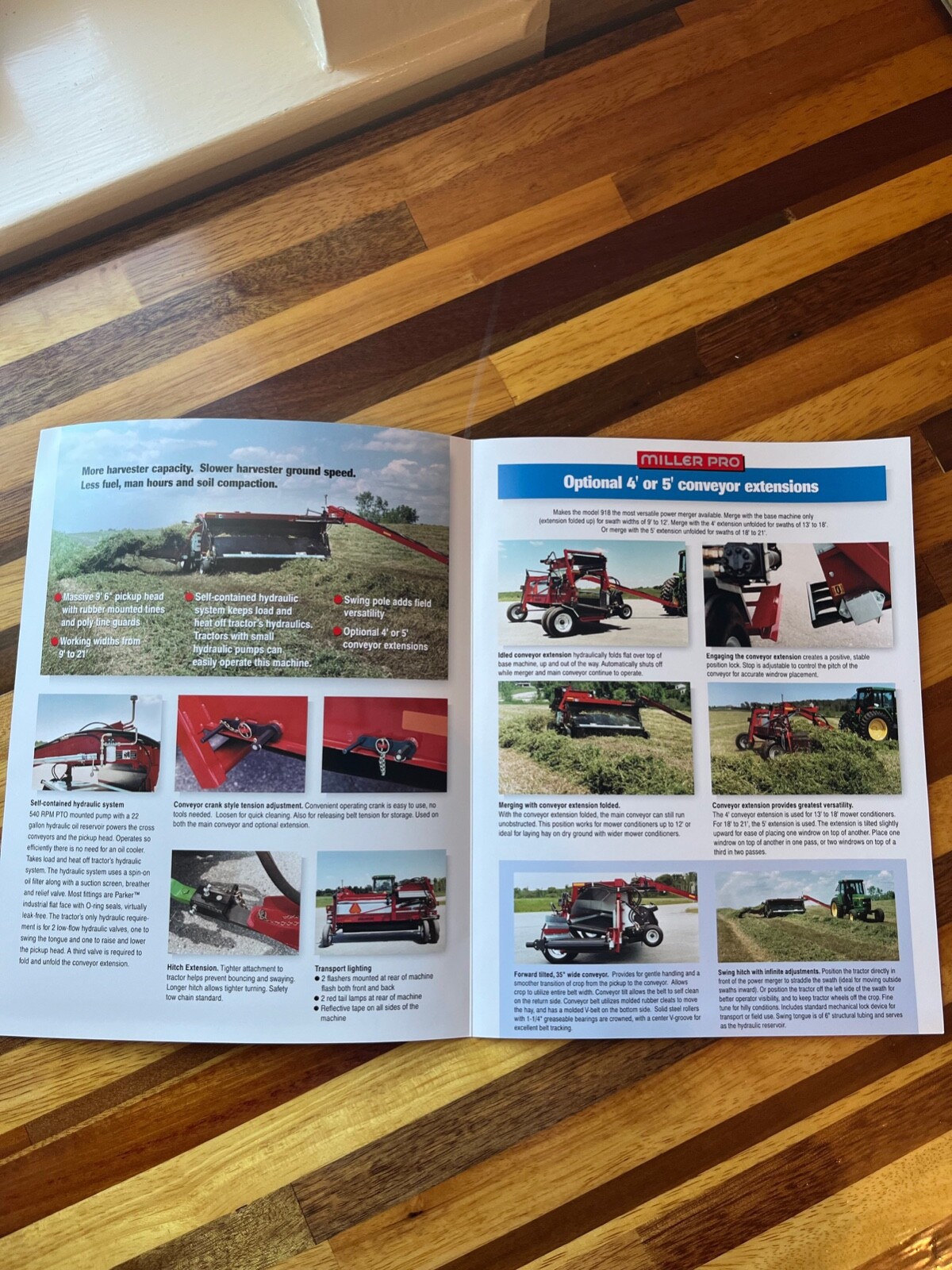 2004 Miller Pro 918 Avalanche Power Merger sales brochure