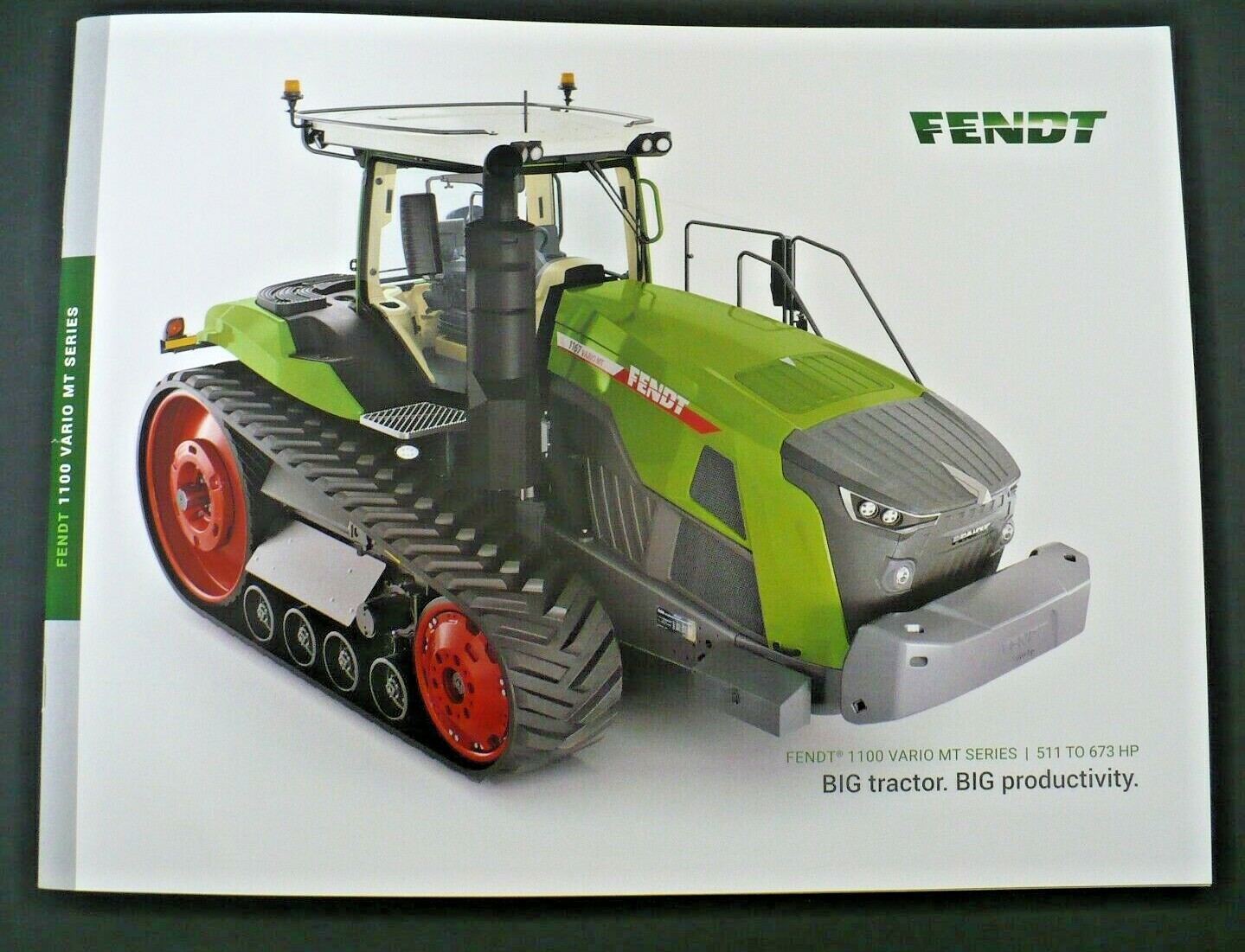 FENDT MODEL M/T 1100 VARIO SERIES TRACTOR BROCHURE