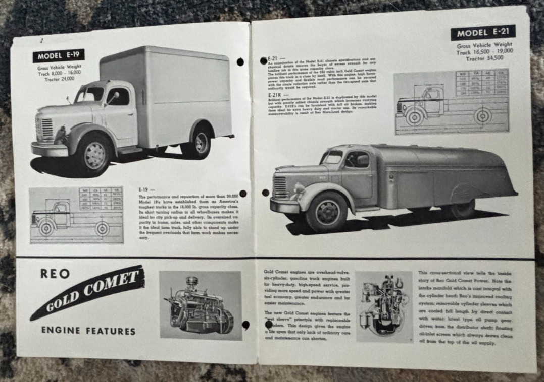 REO Trucks Buyers Guide Brochure DCPA26