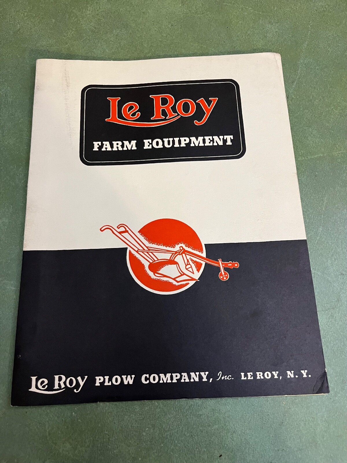 Original Le Roy Farm Equipment Sales Catalog