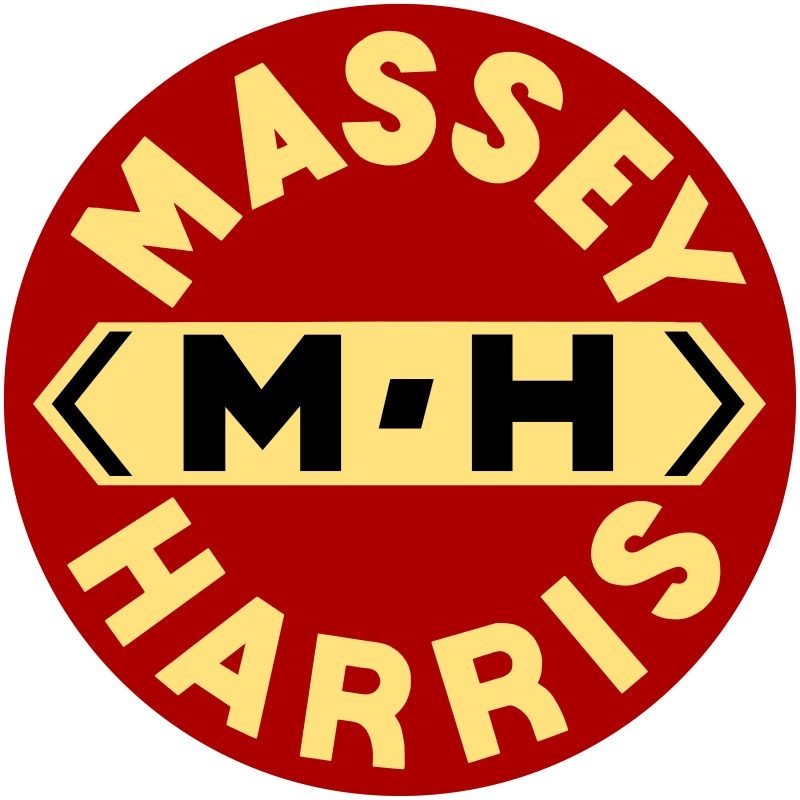 Massey Harris Tractors, Implements NEW METAL SIGN: 12&Prime; Dia Round Free Ship.