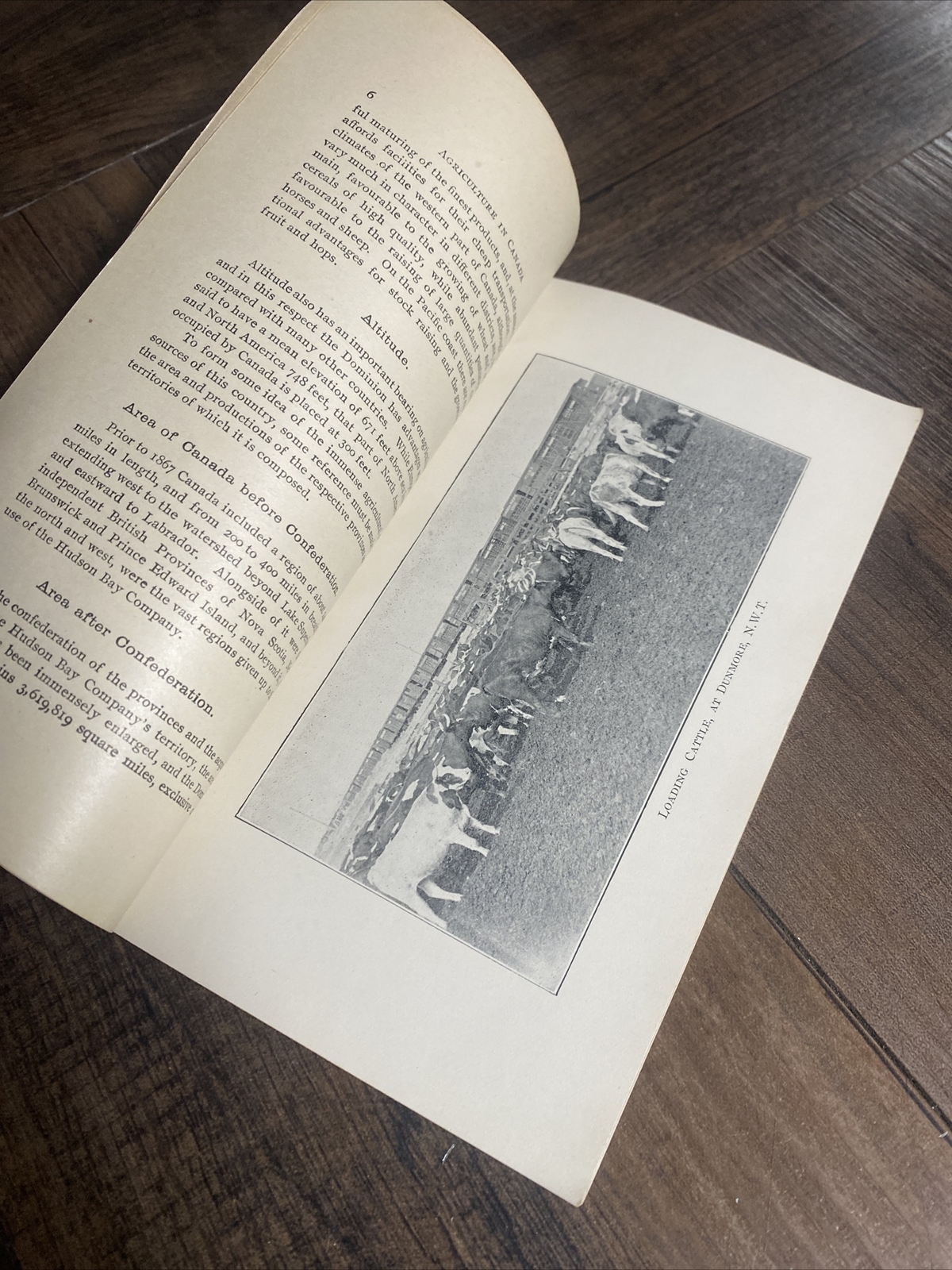 Vintage 1903 Dept of AGRICULTURE IN CANADA Farming Wheat Belt Booklet Brochure