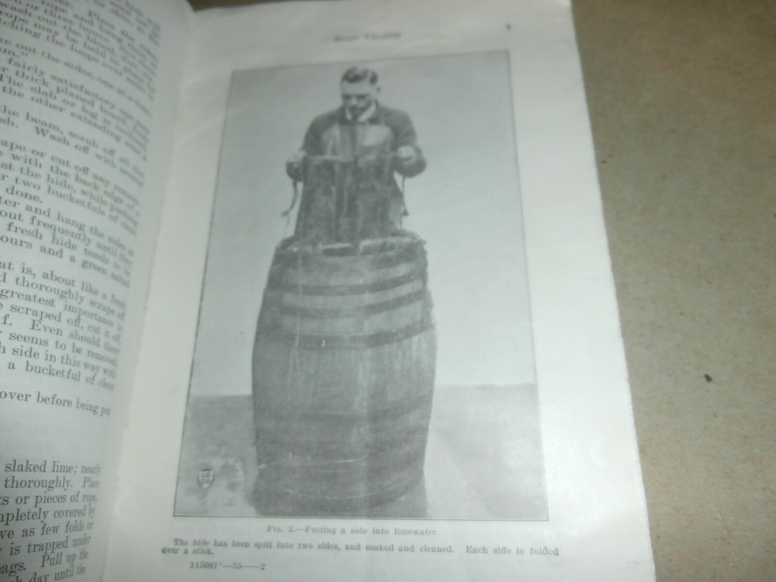 US Department of Agriculture Farmers Bulletin Home Tanning of Leather Fur Skins