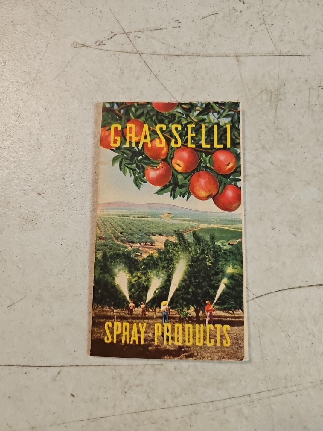 Vintage 1933 Grasselli Farm Spray Products Brochure Crop Dusting & Growers Guide