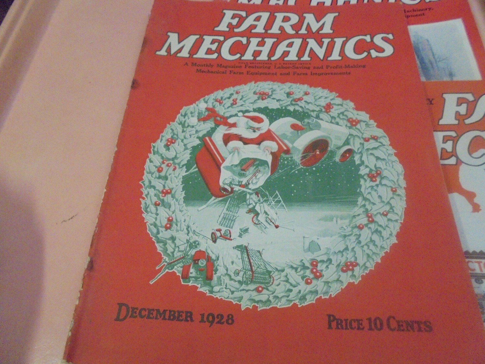 Vintage Lot of Four 1928, 1931 Farm Mechanics Magazines