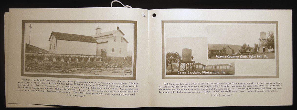 CIRCA 1918 UNADILLA SILO COMPANY NEW YORK CATALOG ILLUSTRATED INSTALLATIONS