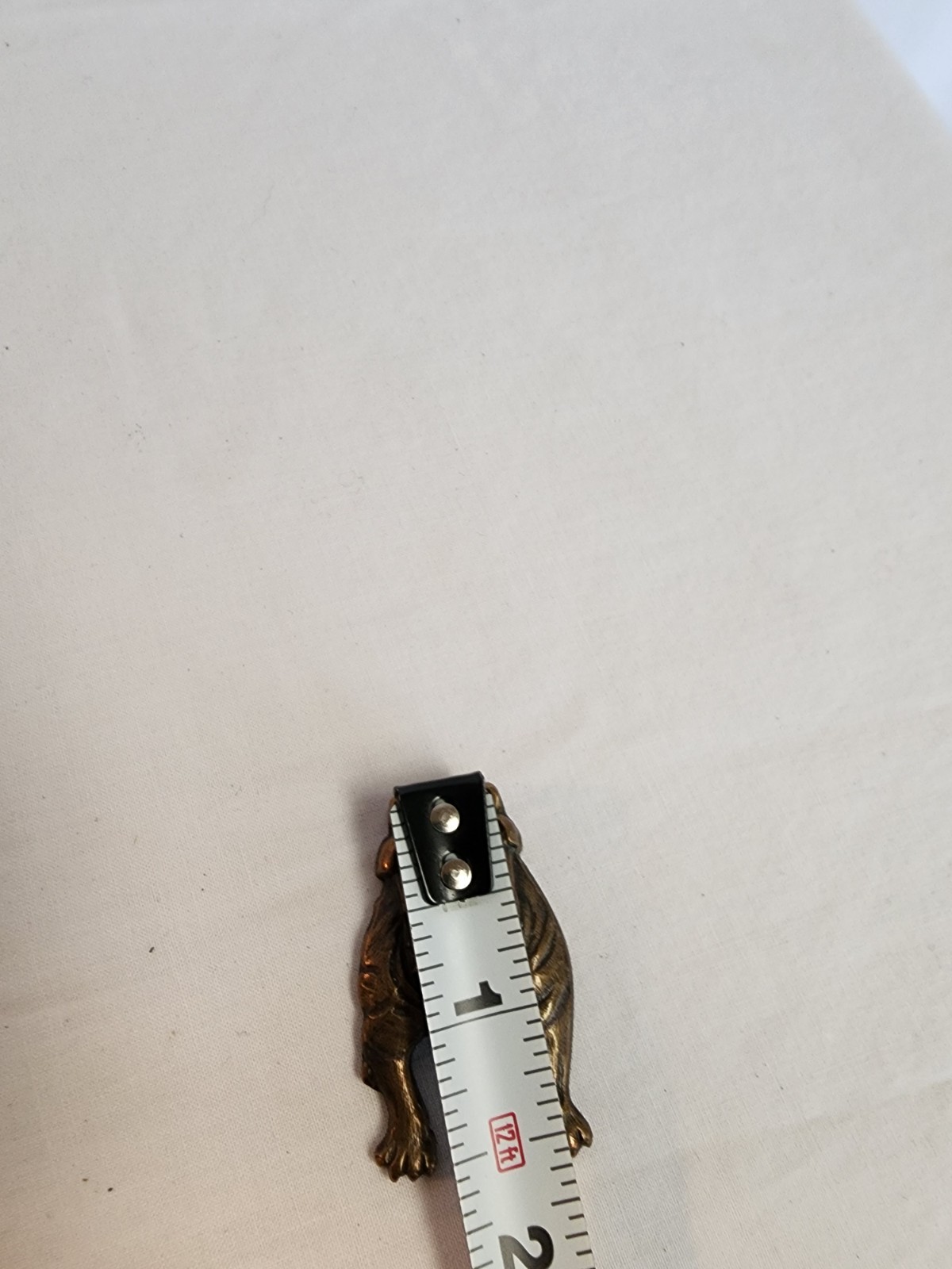 Antique « TEETH TALK » Avery Mfg Co Peoria IL TOOTHY BULLDOG Advertising Watch Fob