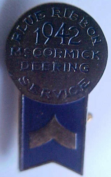 1942 McCormick Deering Blue Ribbon Service