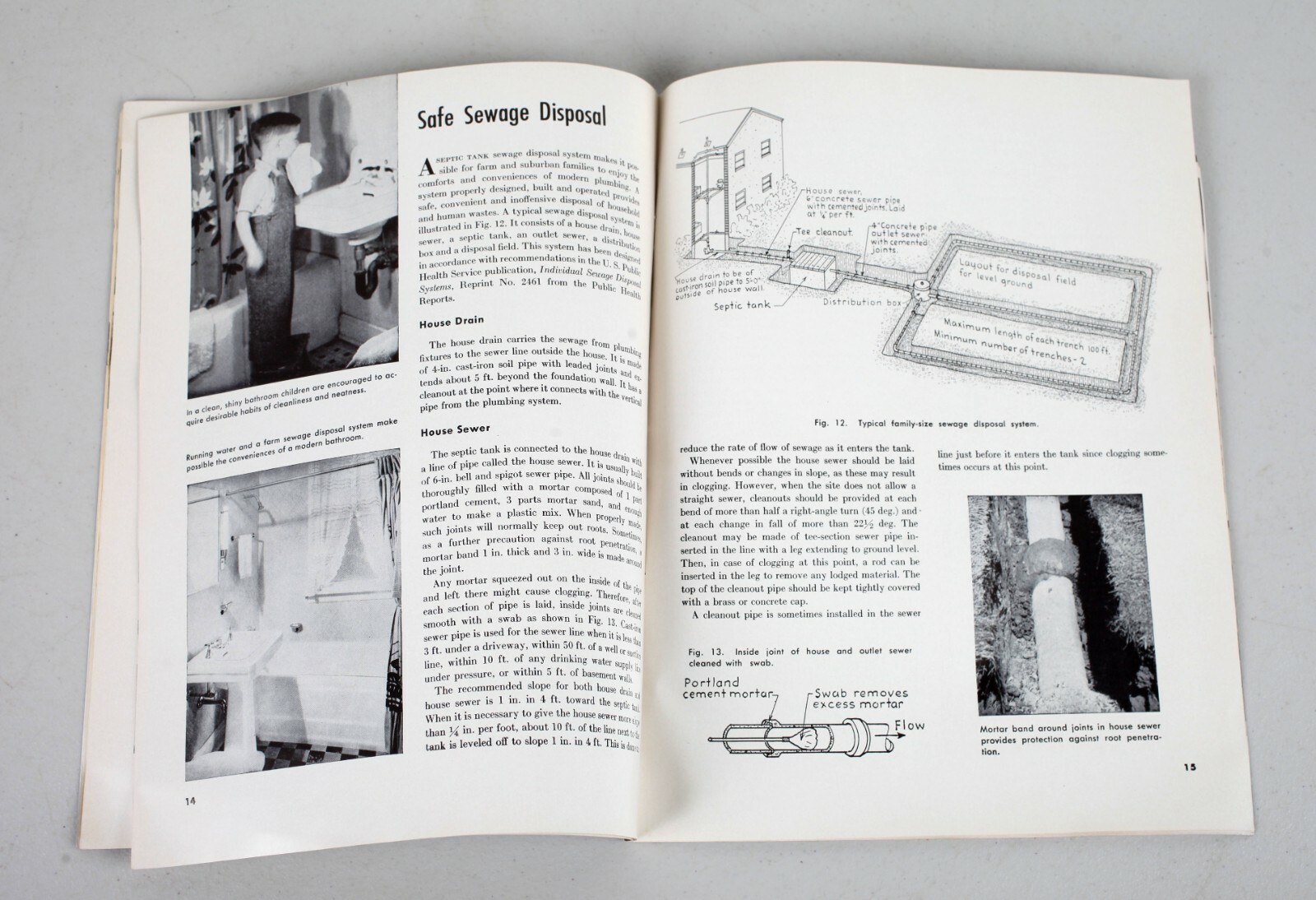 1952 Portland Cement Association Concrete Structures for Farm Water Booklet