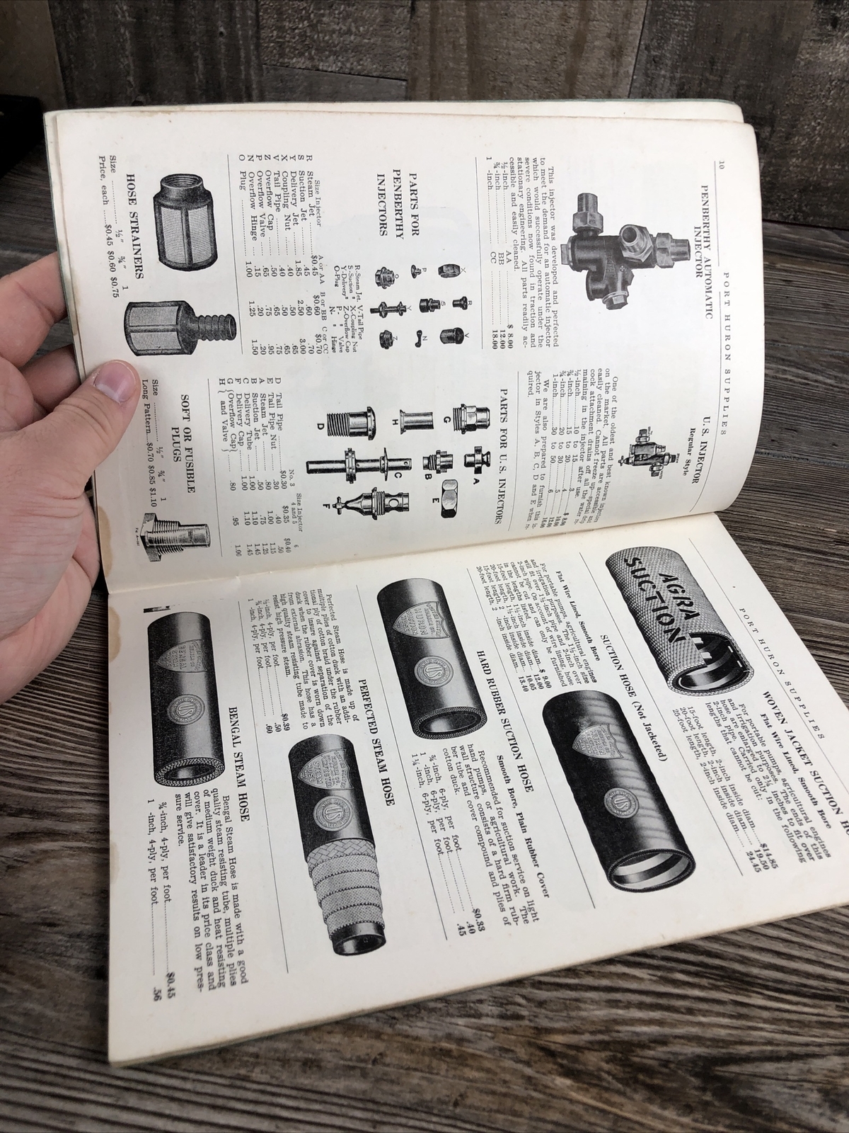 Vintage Port Huron Machinery Company Supplies No. 41 Price List Catalog