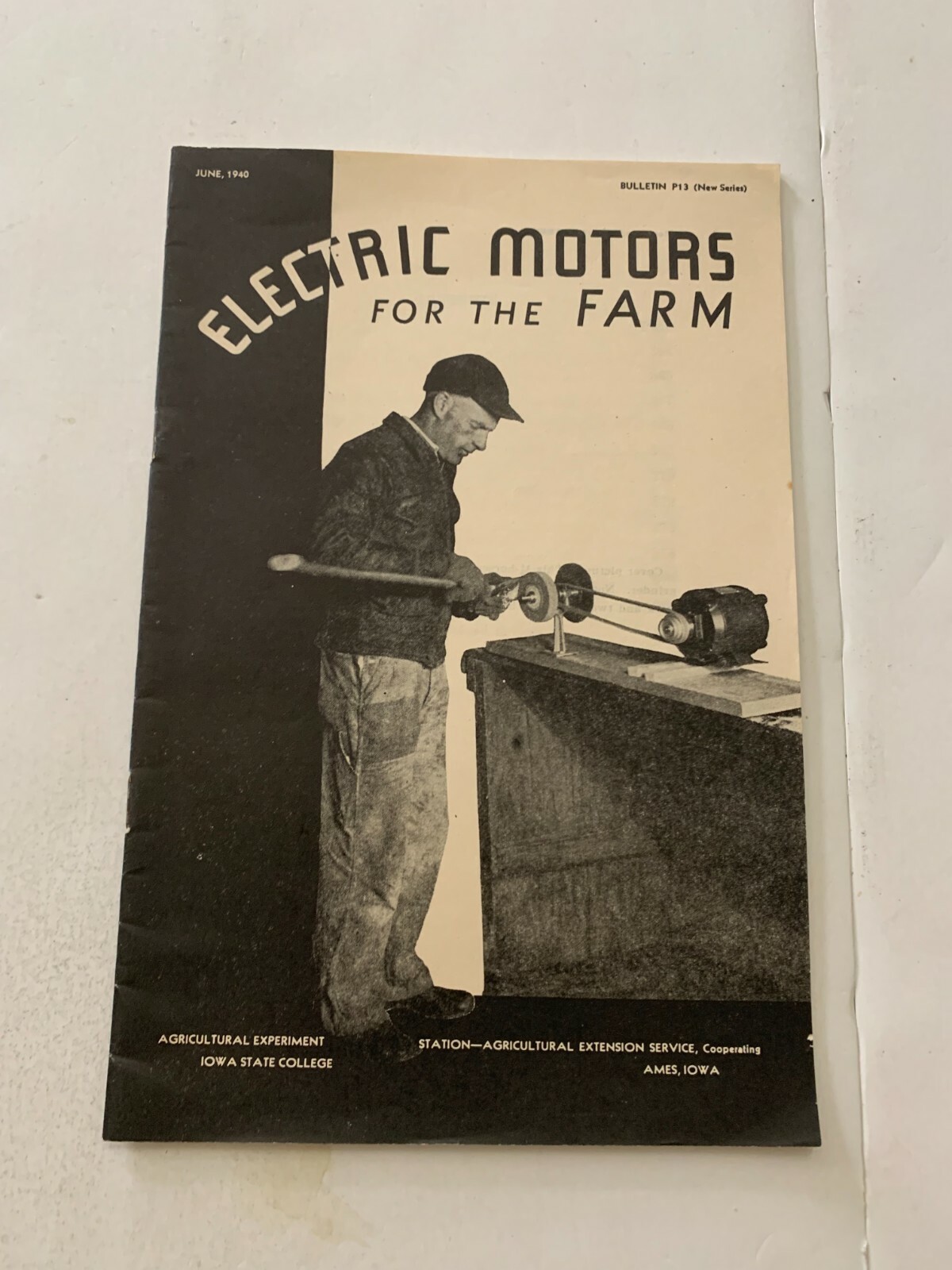 1946 Electric Motors For The Farm Agricultural Booklet Iowa State College