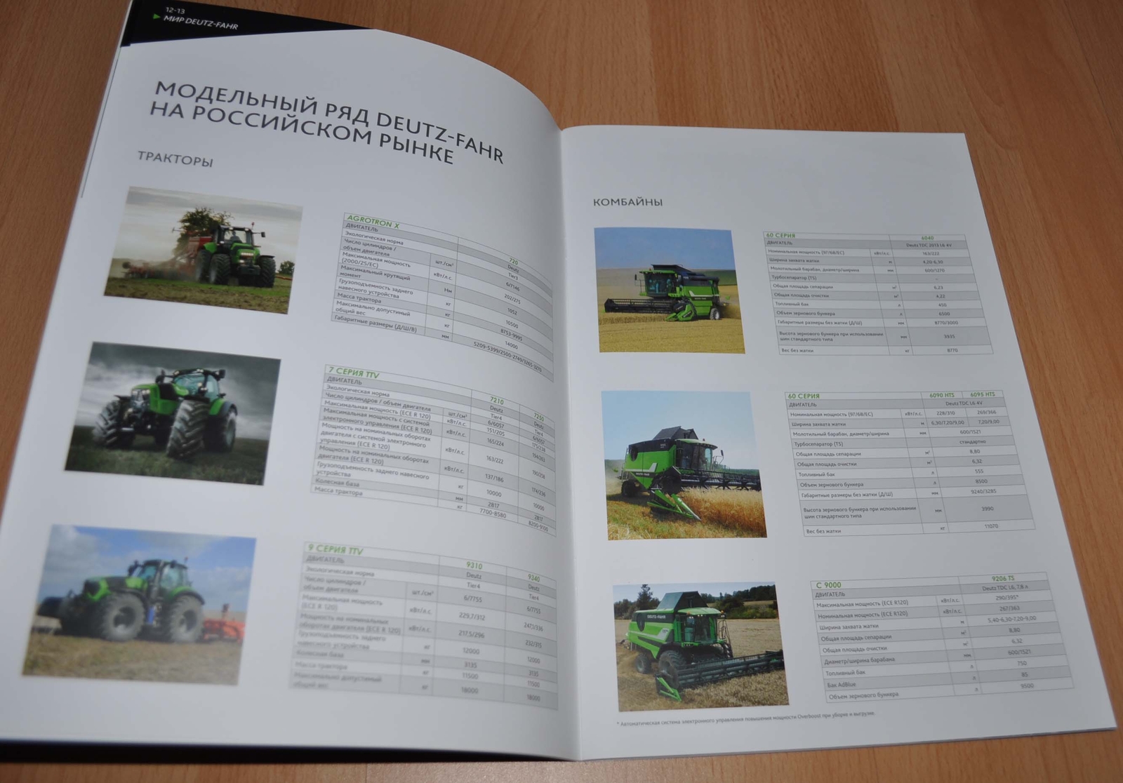Deutz Fahr Magazine 2015 Tractor Agricultural Brochure Prospekt