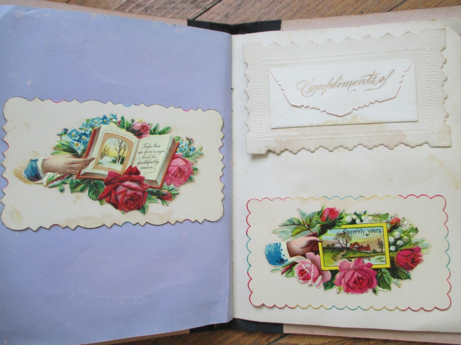 Victorian Trade Calling Card 1890 Salesmen&rsquo;s Sample Book Union Card Fringed