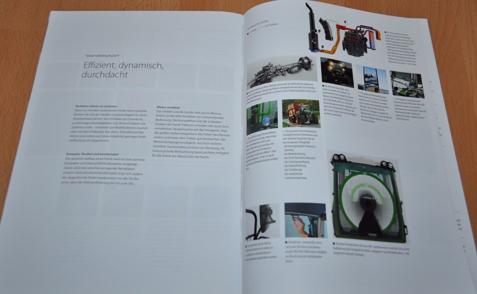 Fendt Applications tractors Brochure Prospekt