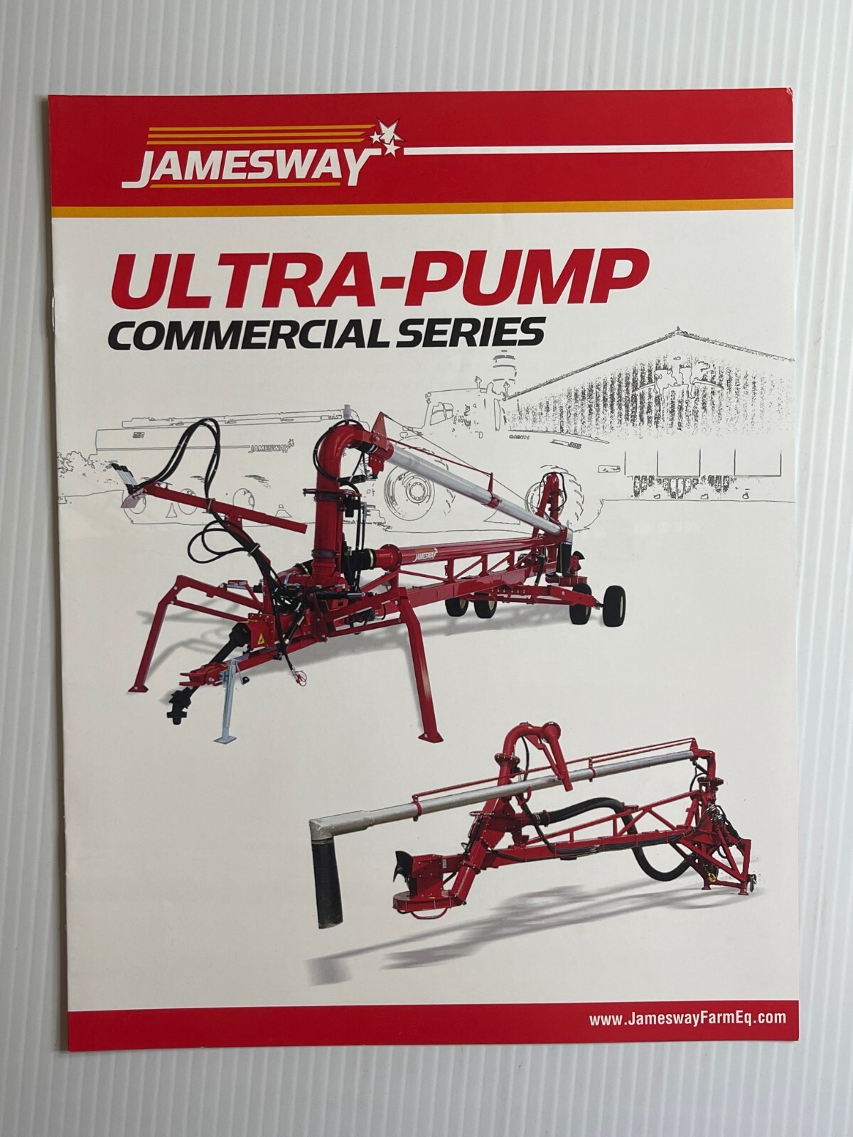 Jamesway Ultra-Pump Commercial Series Sales Brochure 2000s (Showroom Sales Book)