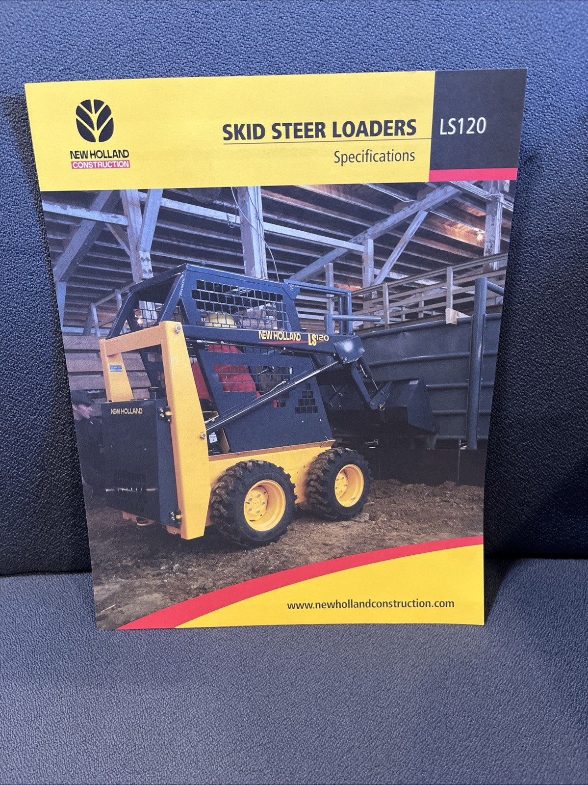 New Holland LS120 Skid Steer Sales Brochure