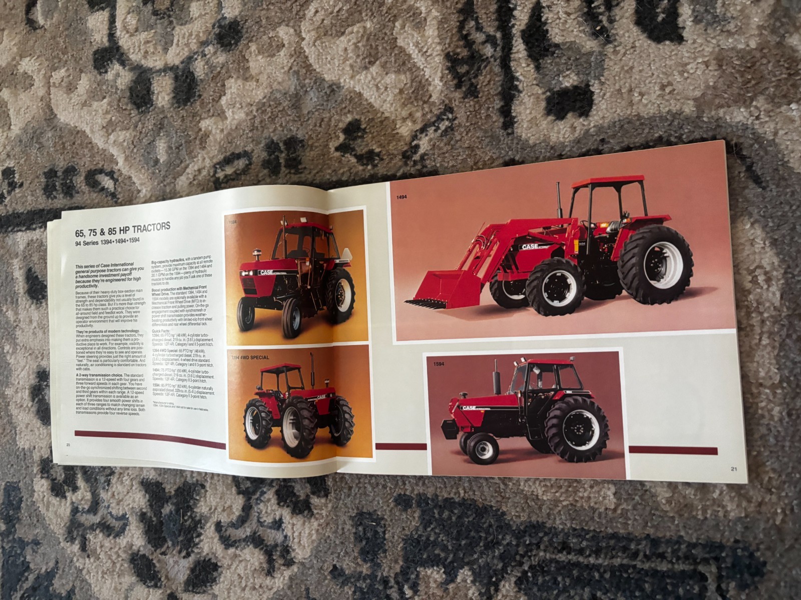 Case International Buyers Guide For 1985 Brochure DCPA26