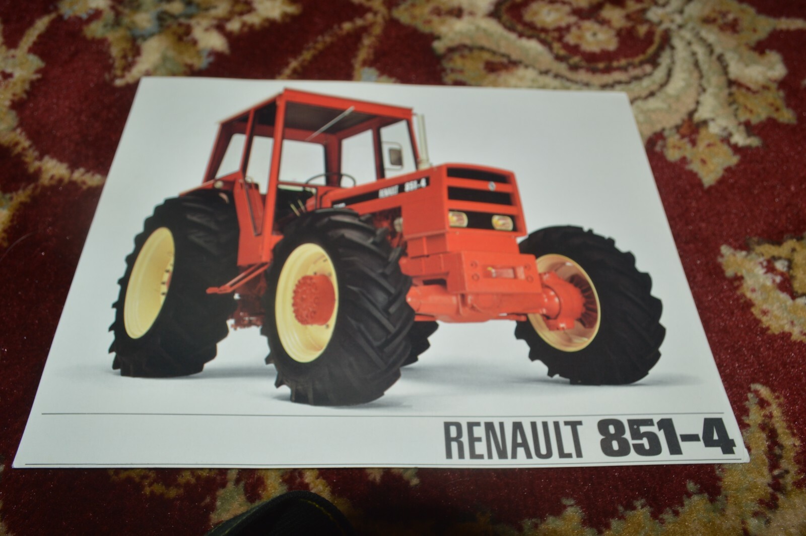 Renault 851-4 Tractor Brochure FCCA