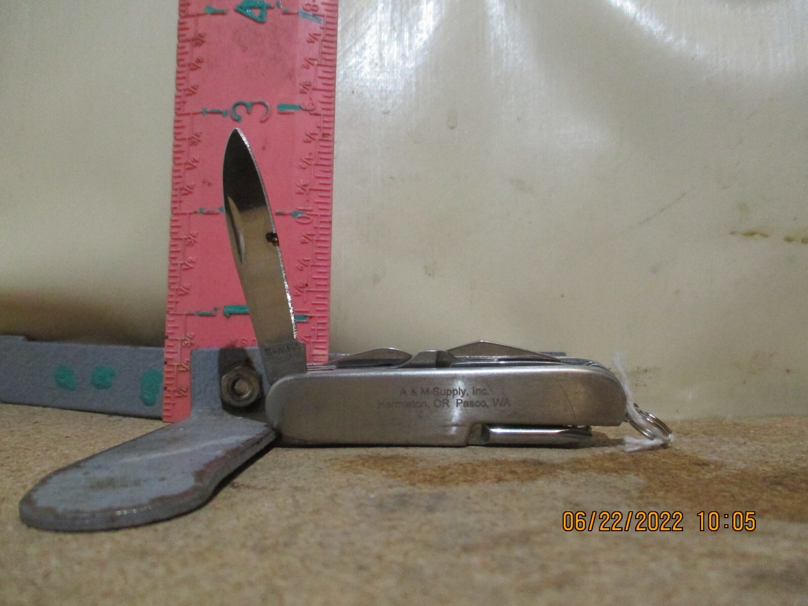 ADVERTISING MULT-TOOL , MYRON BRAND – MADE FOR A&M SUPPLY , HERMISTON AG STORE