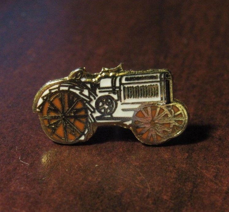 Vintage Antique Kerosene Tractor Hat Lapel Pin