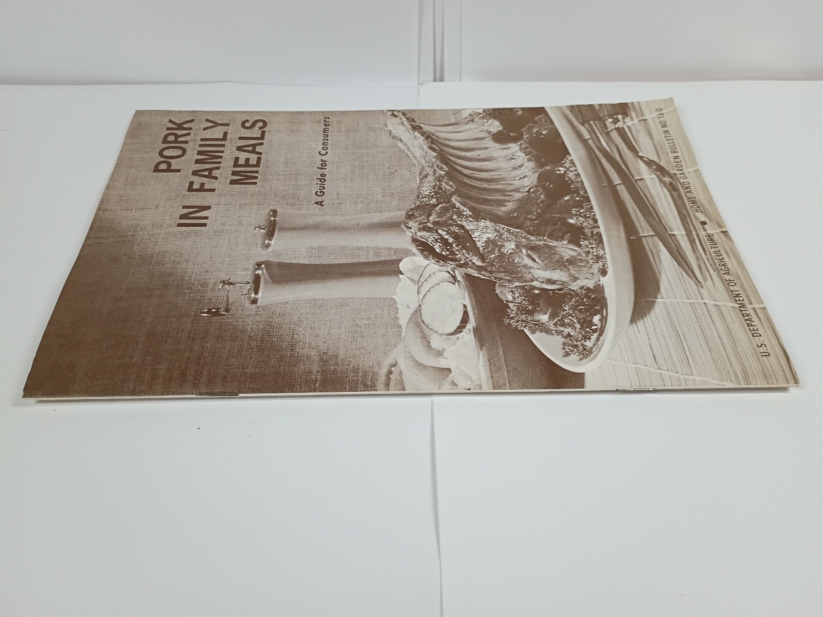1970&rsquo;s US Department Of Agriculture &lsquo;Pork In Family Meals