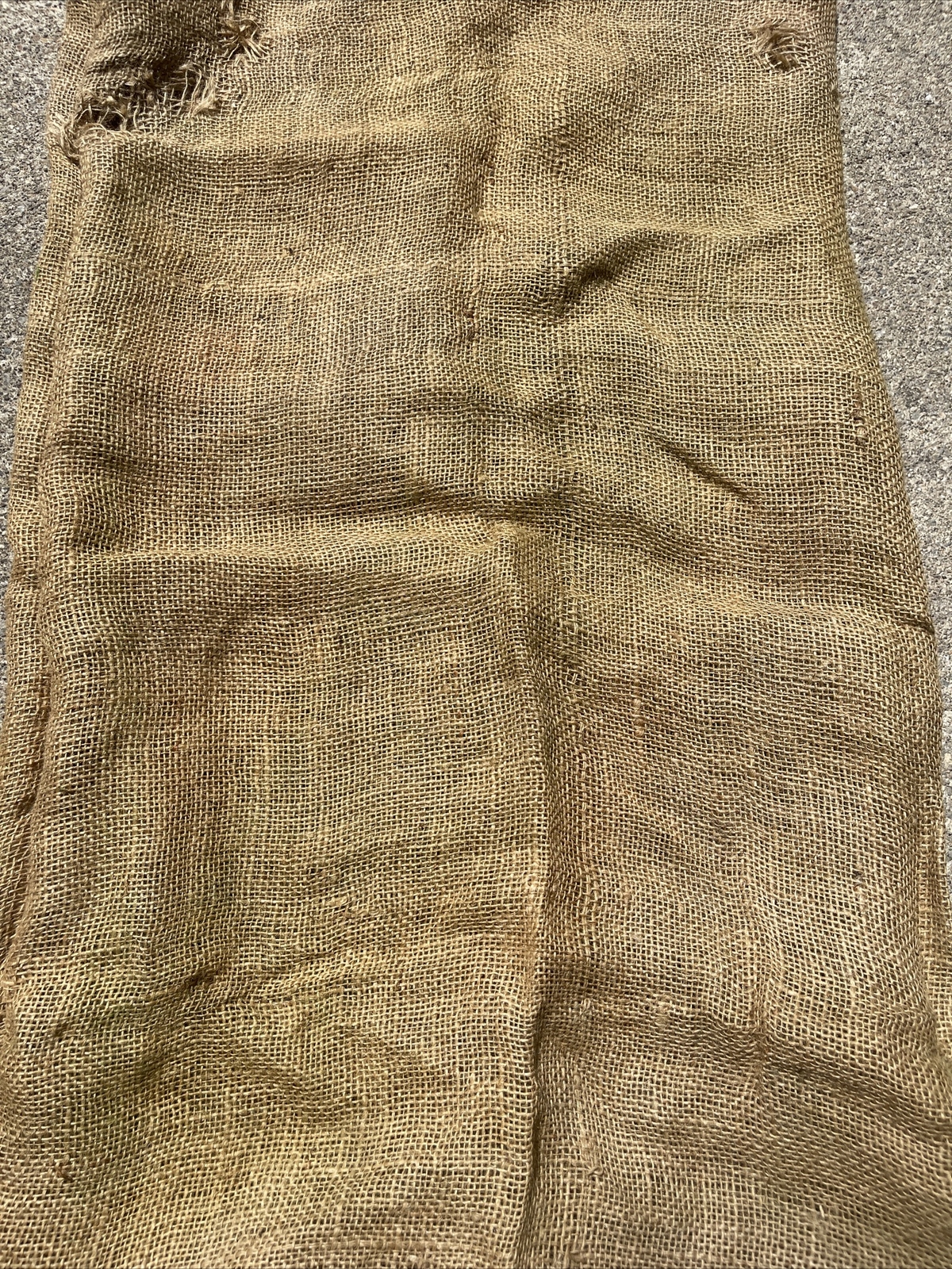 TERRIFIC US NO.1 California Collectible Burlap Sack Charles E. Gilb Co