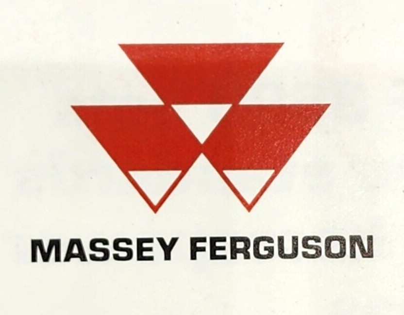 Massey Ferguson Buyers Guide Tractors Implements Sales Showroom Brochure 12pgs