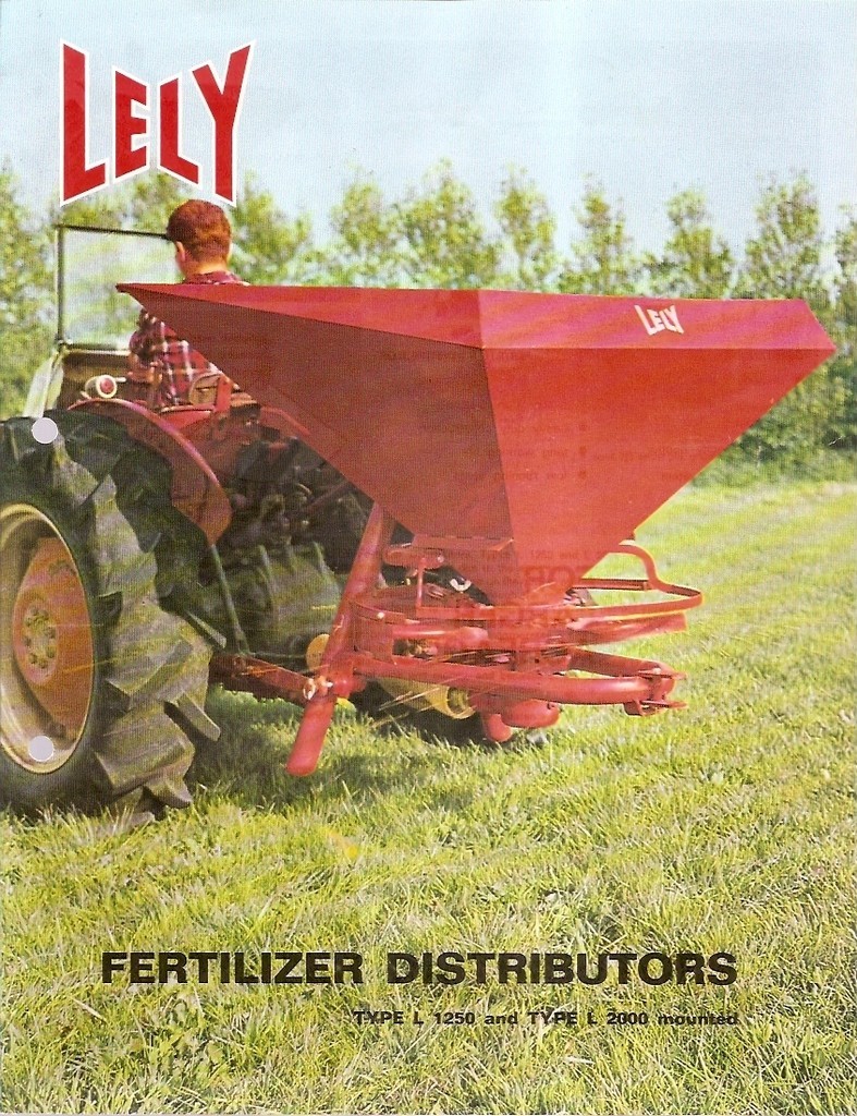 Farm Equipment Brochure – Lely – L 1250 2000 – Fertilizer Distributors (F1128)