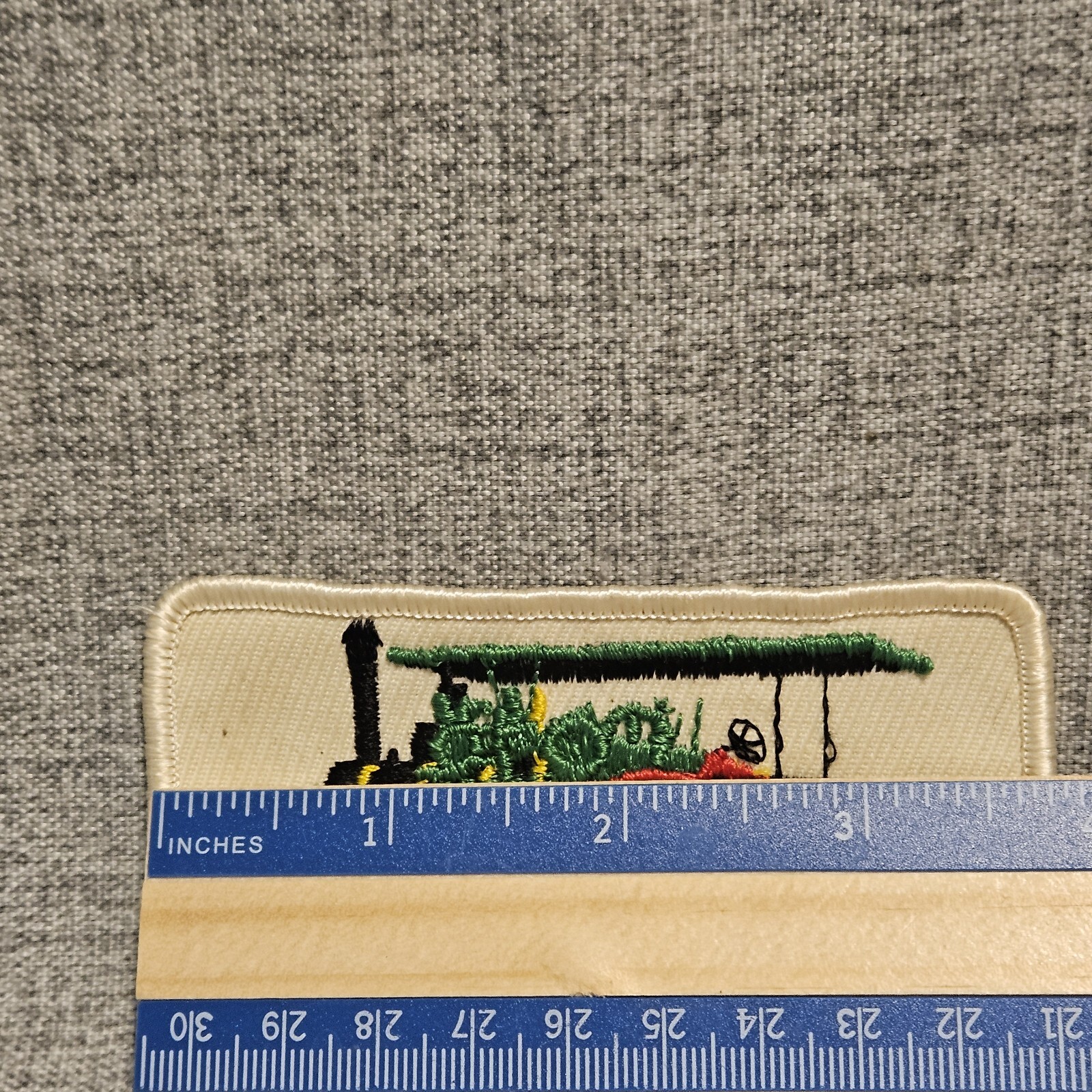 National Thresher Association Patches 2×4 In