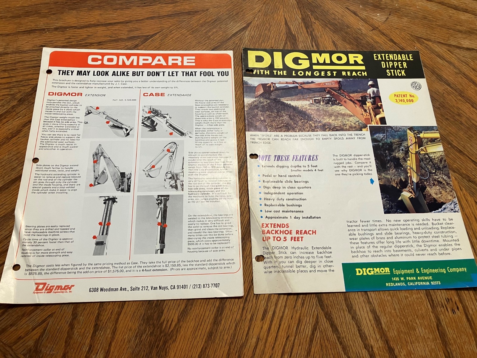 Digmor Extendable Dipper Stick Sales Flyers
