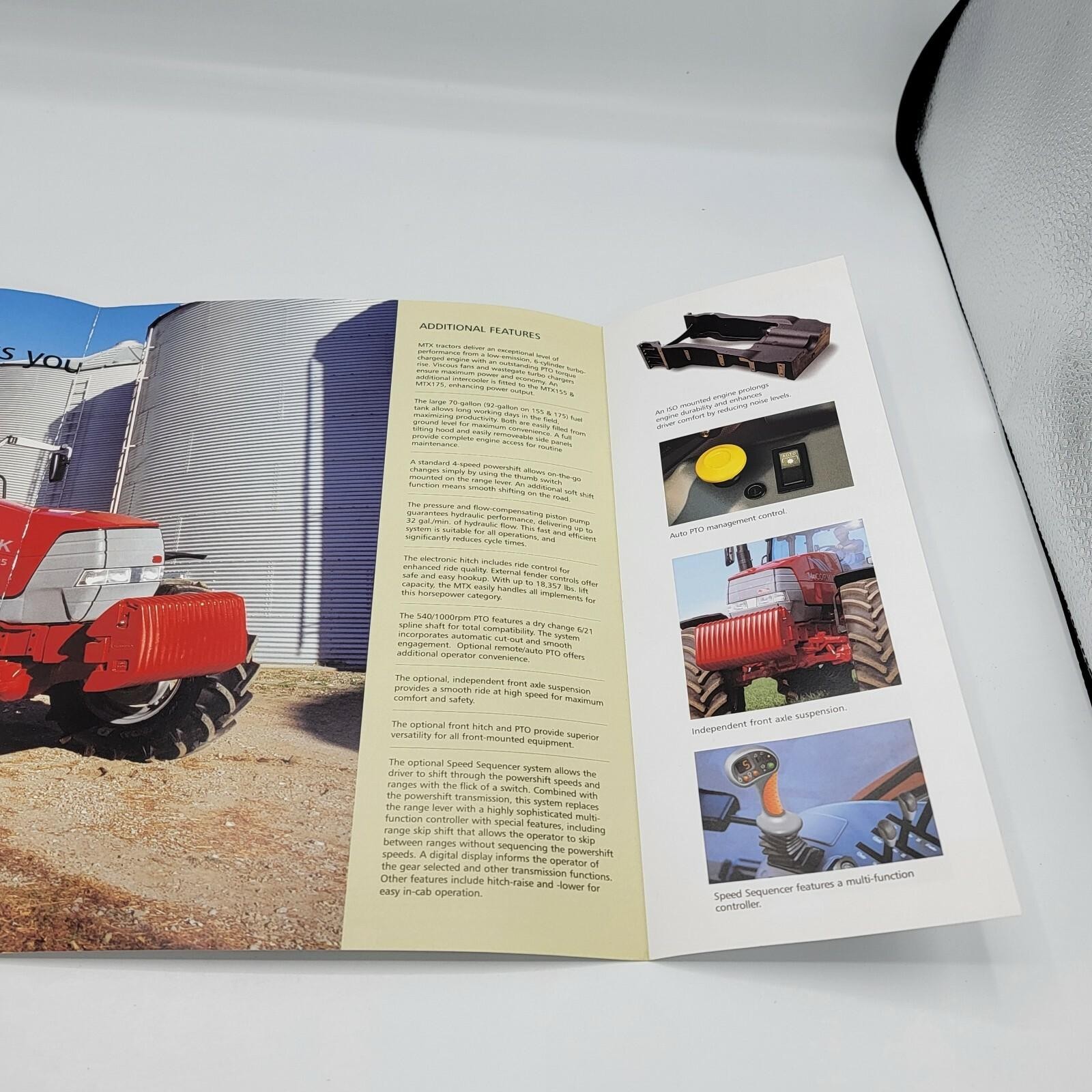 McCormick MTX Series 118-176 HP Tractor Color Brochure