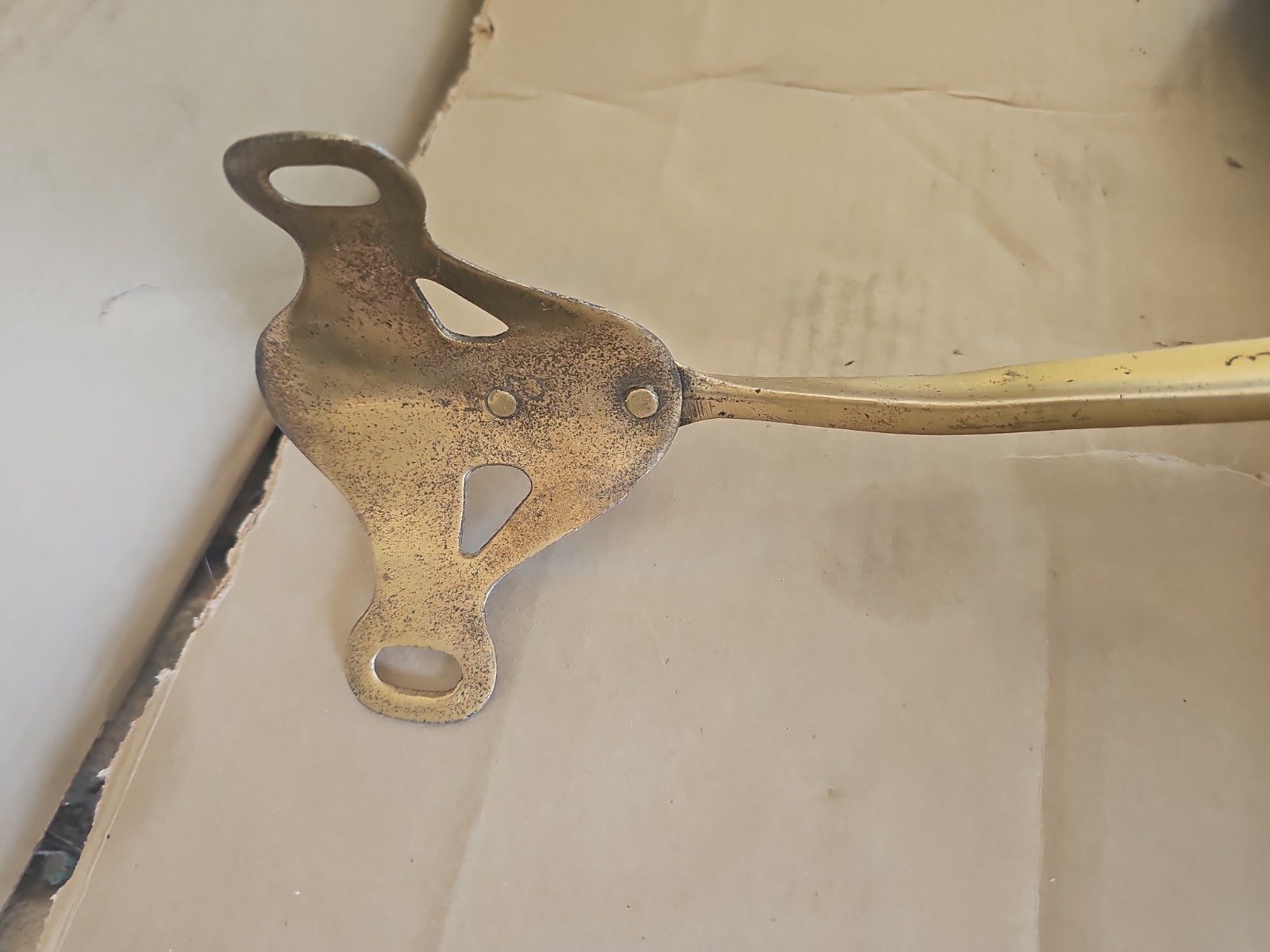 IZ MERRIAM Leg Type CORN CUTTER Cane Sorghum Primitive 1892 Whitewater WI