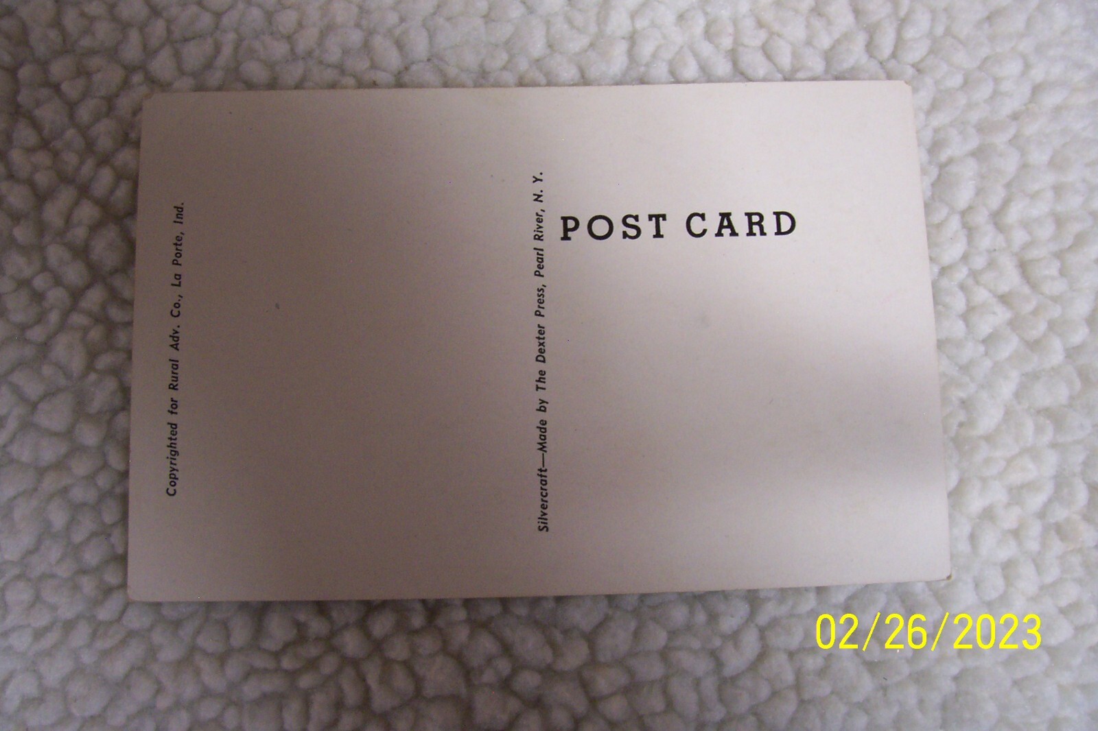 1930 AD.(XH31)~ADVANCE-RUMELY THRESHER CO.-Rumely Hotel, Post office, Lincoln Wa