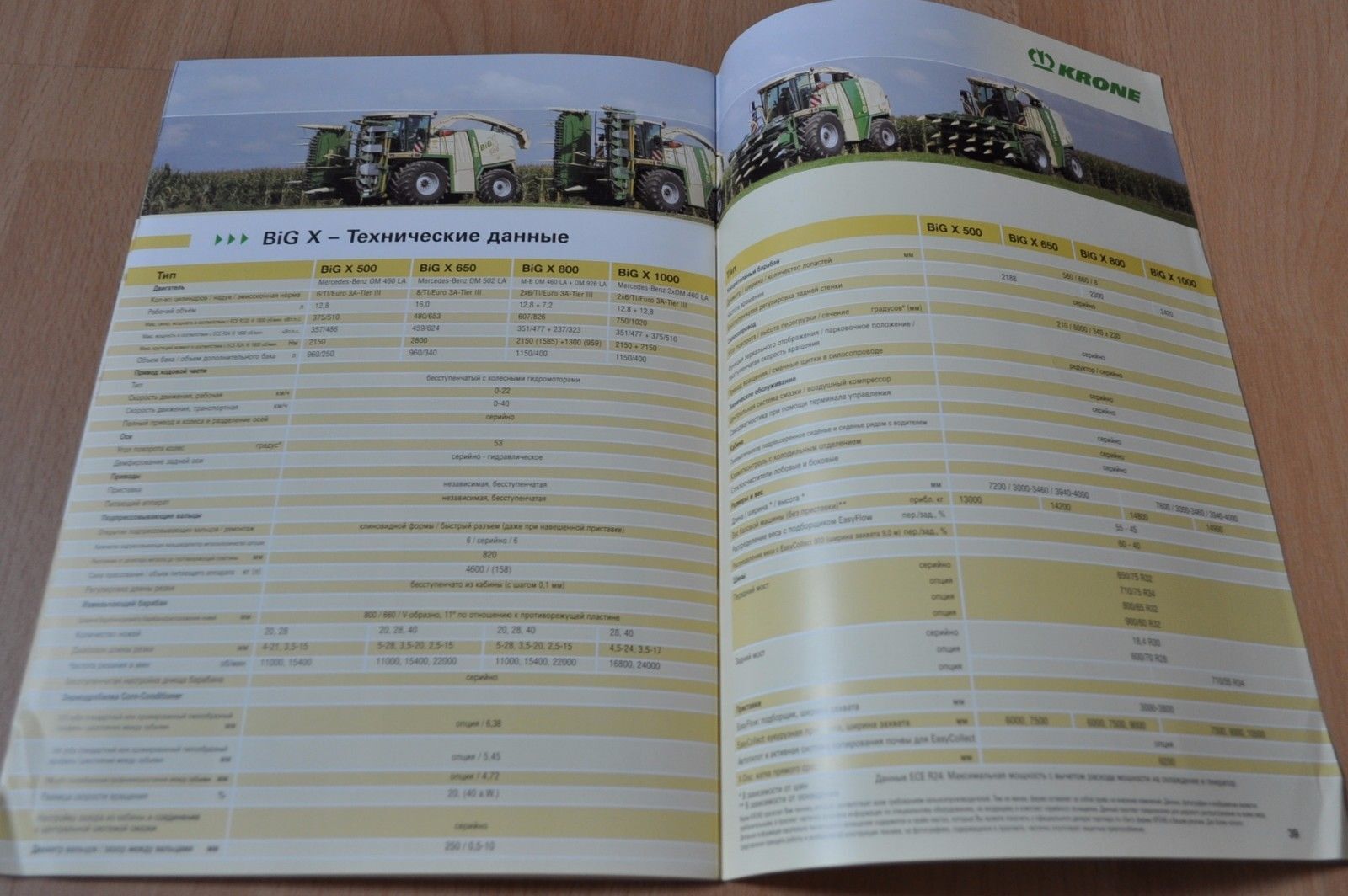 Krone Forage Harvester BIG X Brochure Prospekt