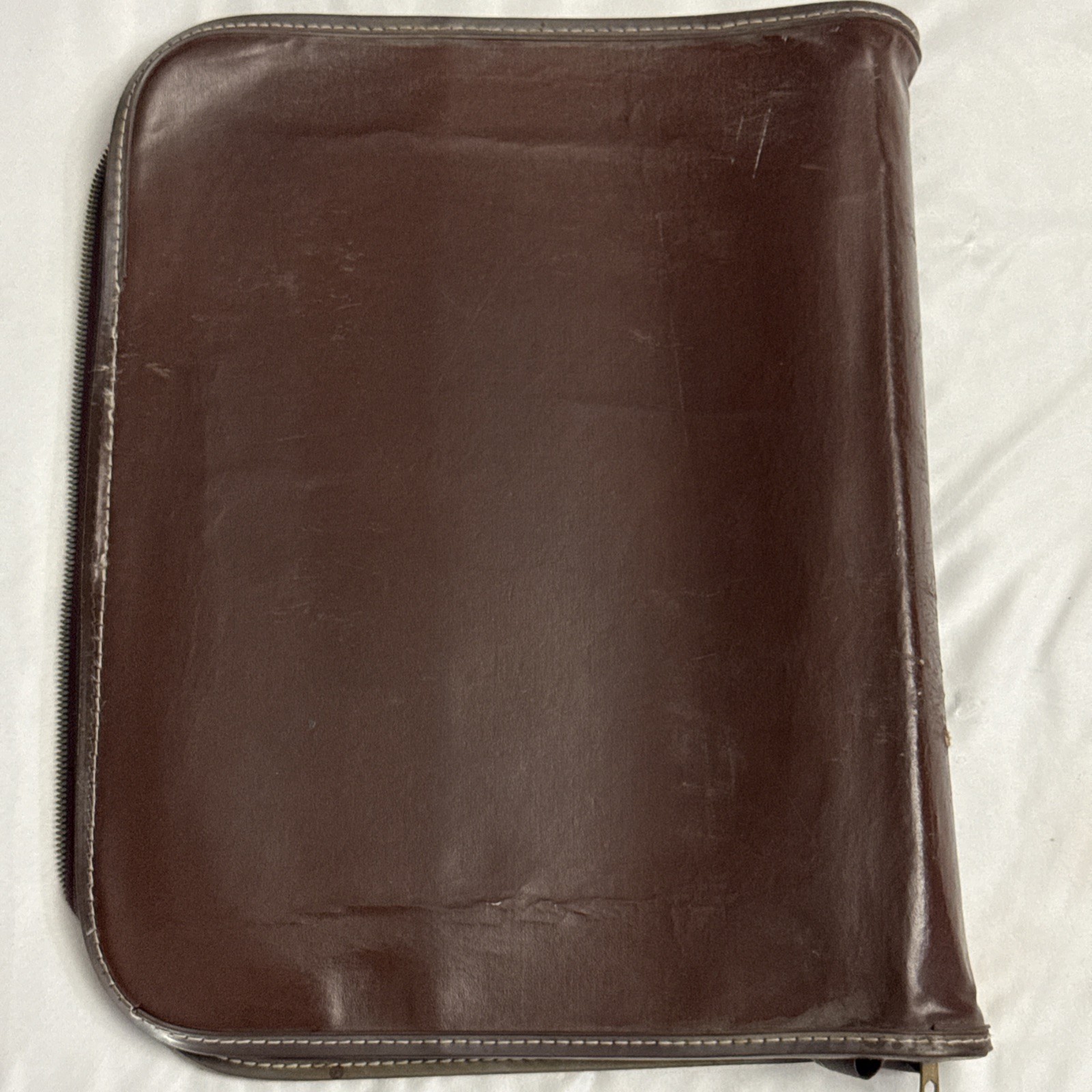 True Vintage Ringfolio National antique Leather secretary Business Binder USA