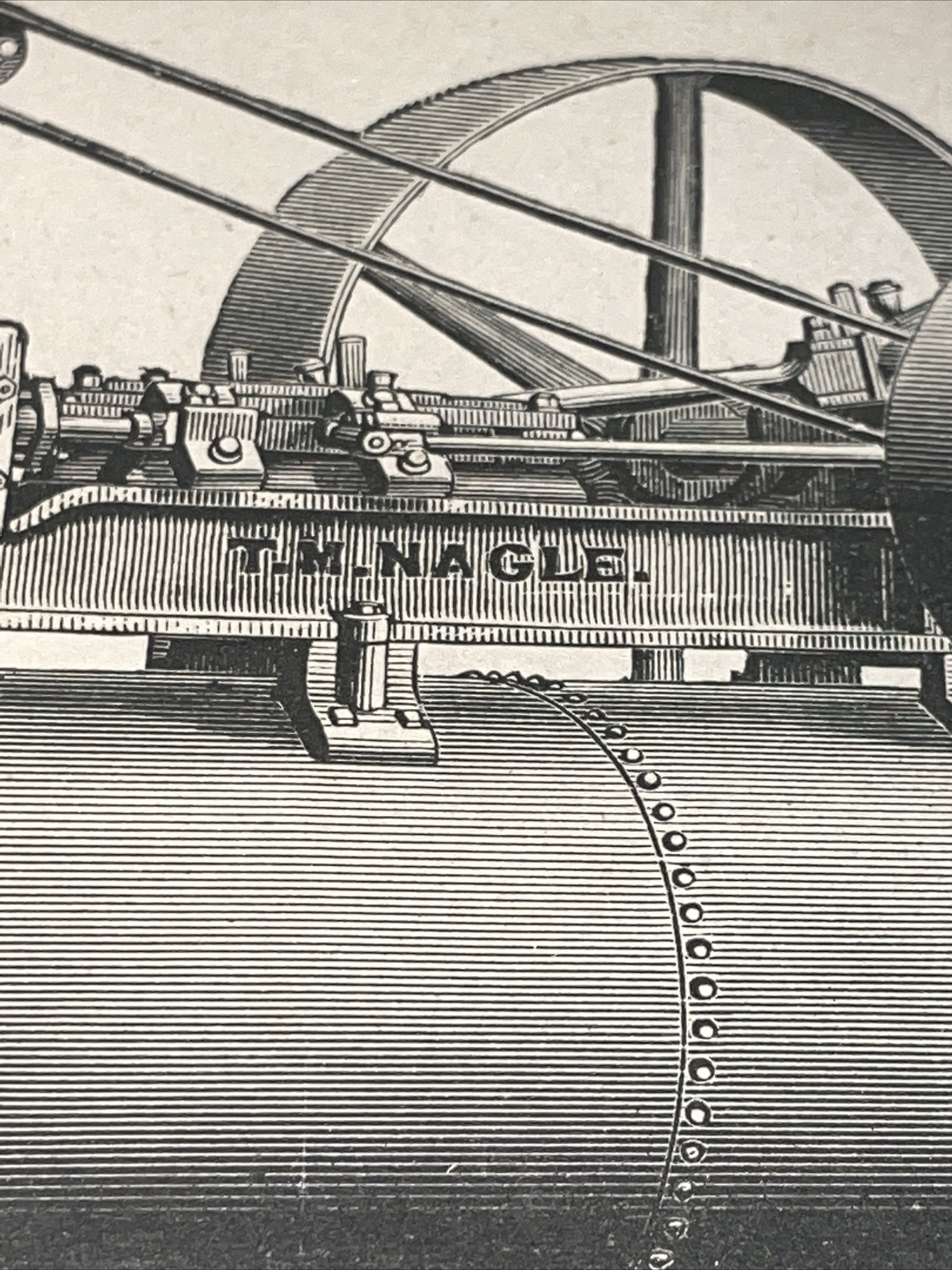 1891 Baldwin – Nagle Engine – Farm Advertising – New Orleans
