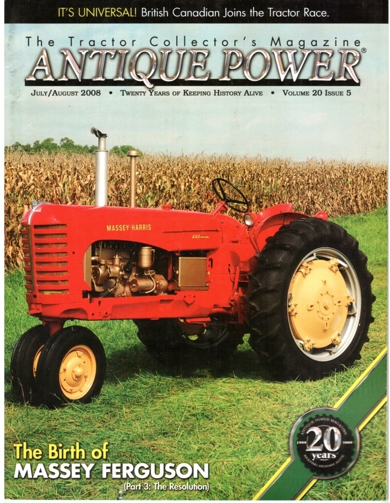 Universal Tractor, Minneapolis 17-30, IH 600, 105 Cub