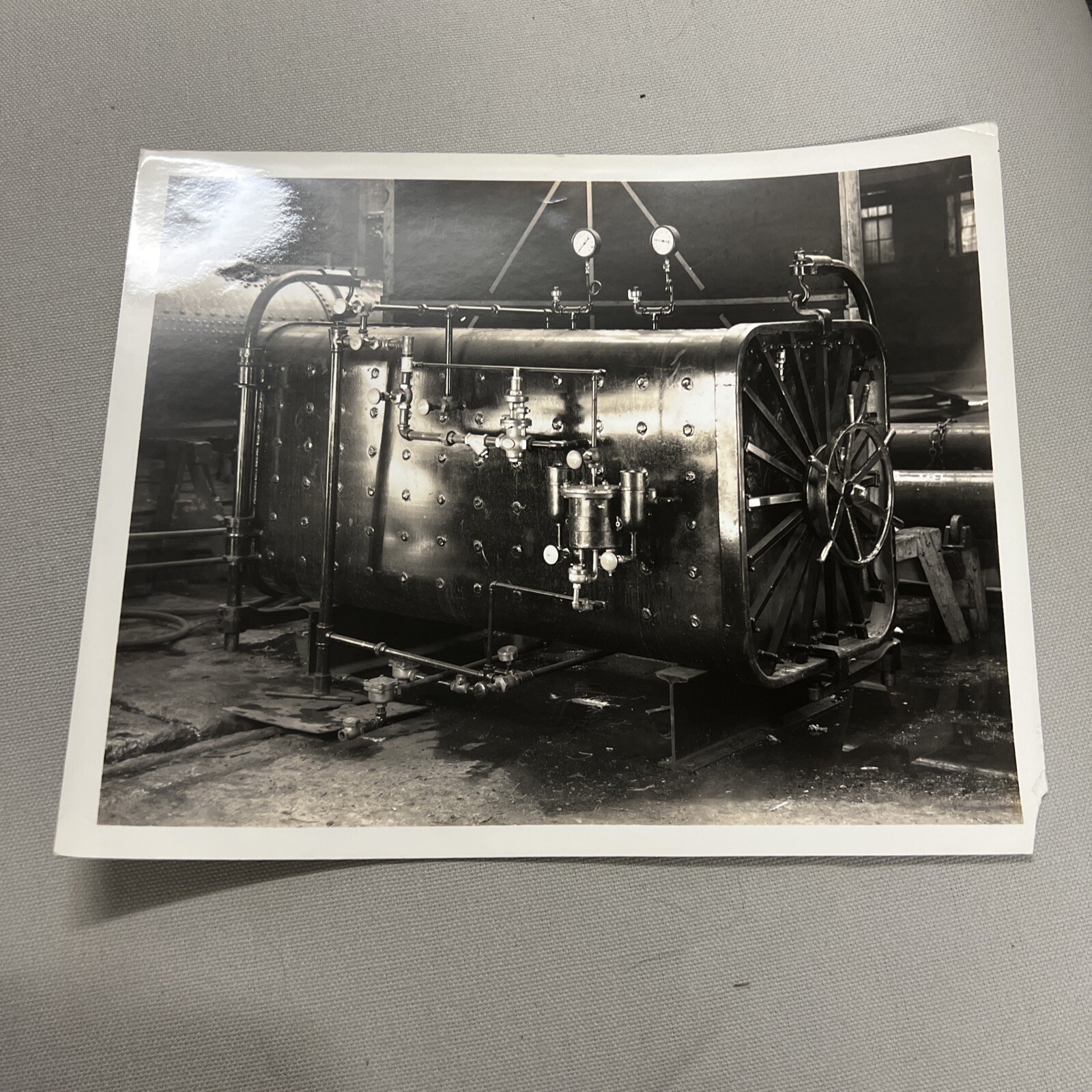 Vntg 1950s York Pa AB Farquar Co. Official Archive Photograph Early Machinery