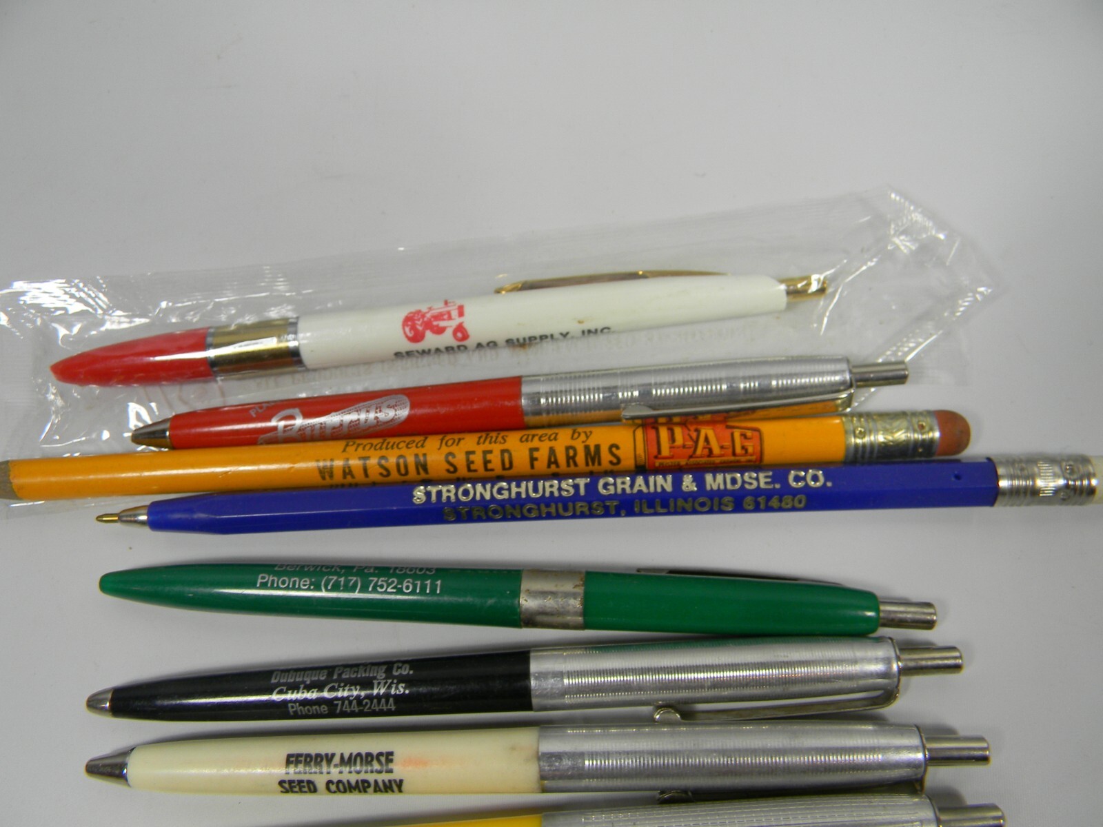 Farm Supply and Seed Company Advertising Pens and Pencils Lot of 40 – 5B