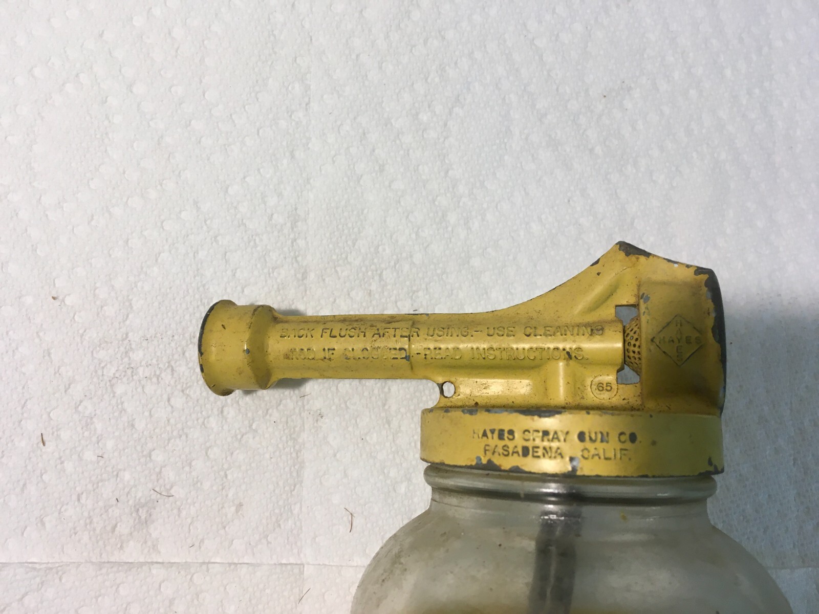 Vintage Ortho Lawn Sprayer Metal Top
