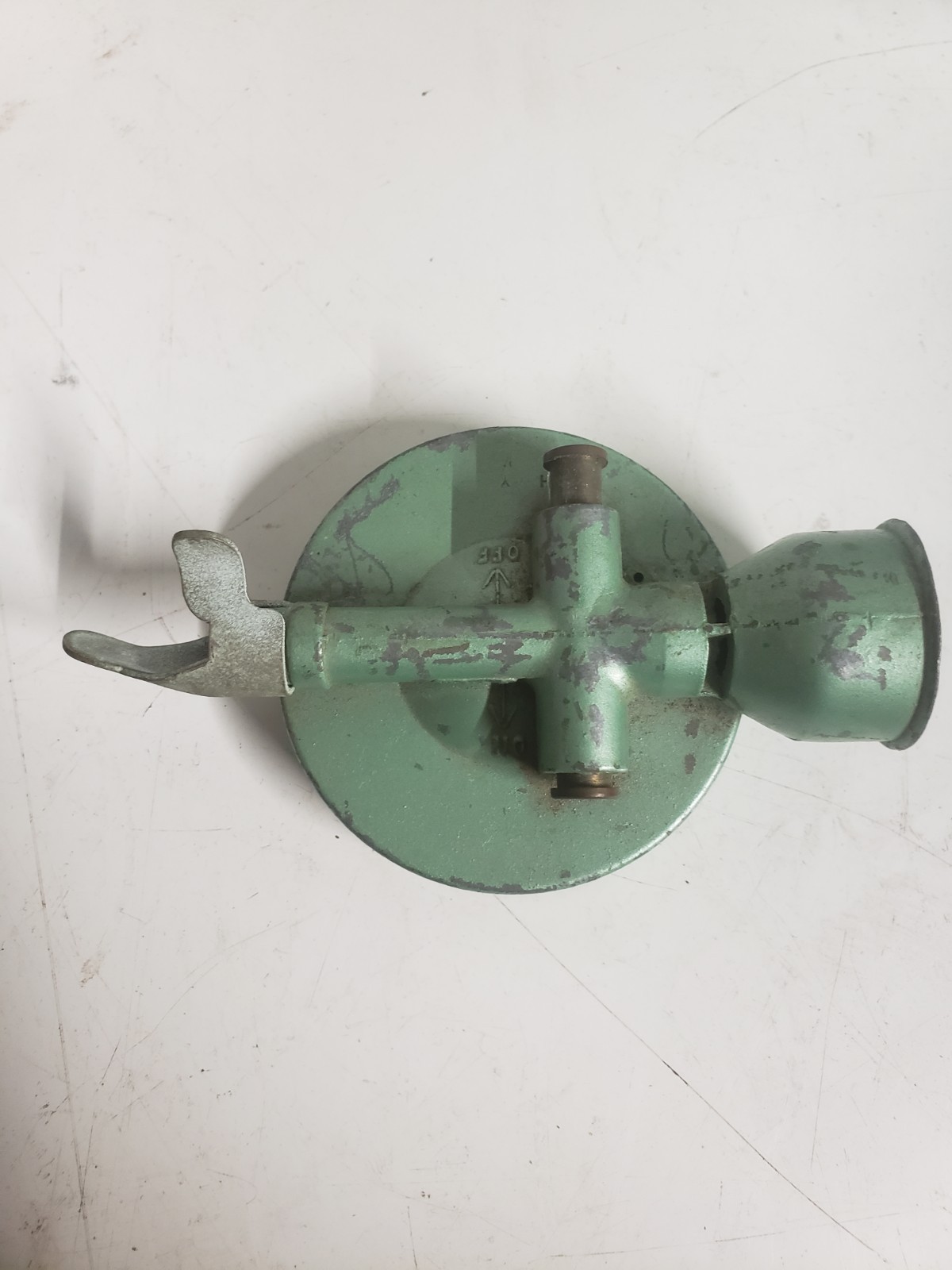 Vintage 60&rsquo;s Sears Chemical Lawn Fertilizer Sprayer & Blue #5 Perfect Mason