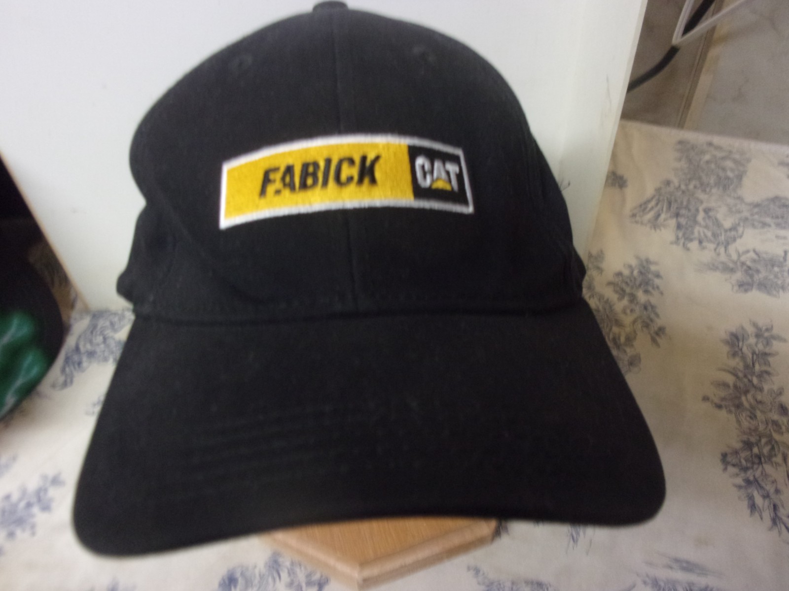 Vtg. Promotional Fabick (CAT Diesel) Embroidered Baseball Hat