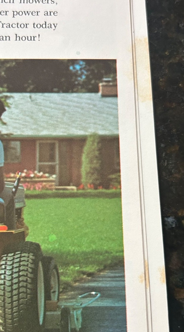 Vintage Cub Cadet Brochure Advertising Catalog & Attachment Guide International