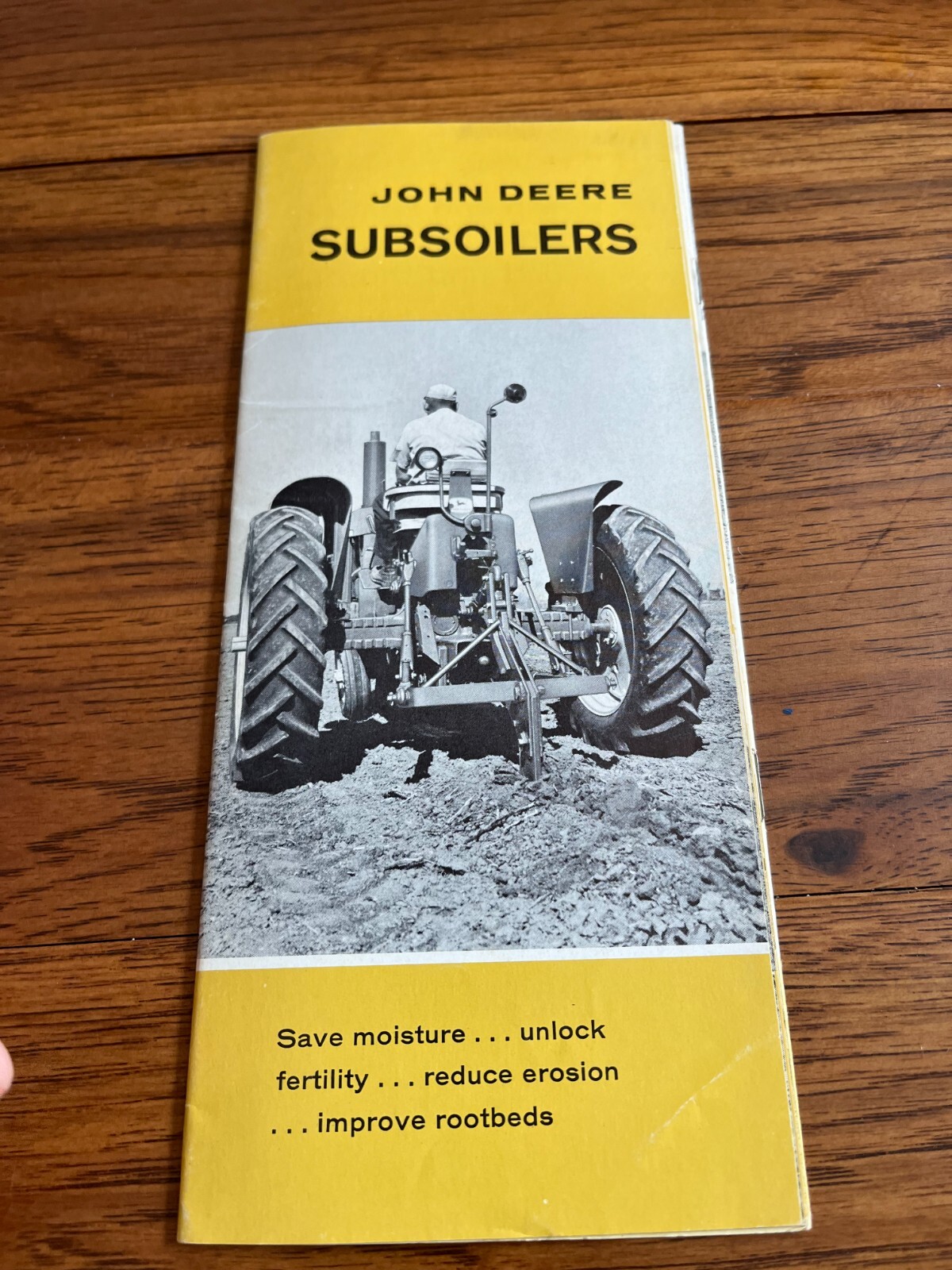 John Deere Subsoilers For 1961 Brochure FCCA