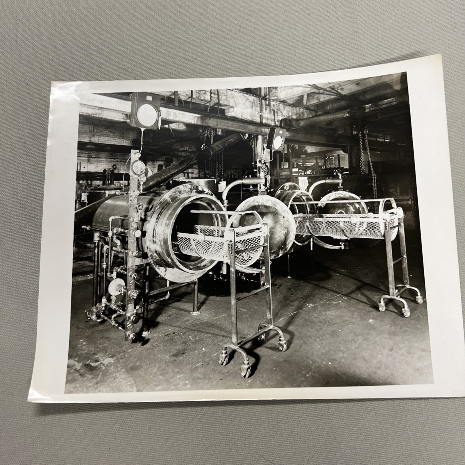 Vntg 1950s York Pa AB Farquar Co. Official Archive Photograph Early Machinery