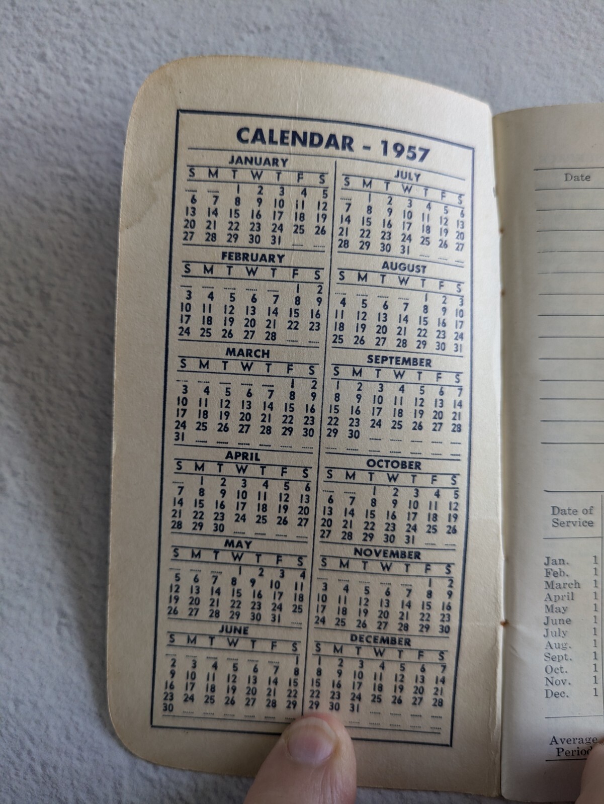 Vintagr Royster Plant Food Farmers Notebook 1957-1958